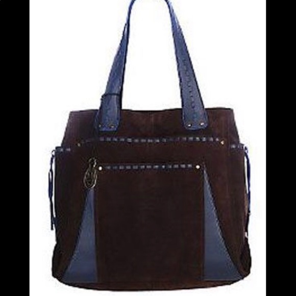 MUXO by Camila Alvis-  Classic SUEDE Leather tote - Picture 4 of 8